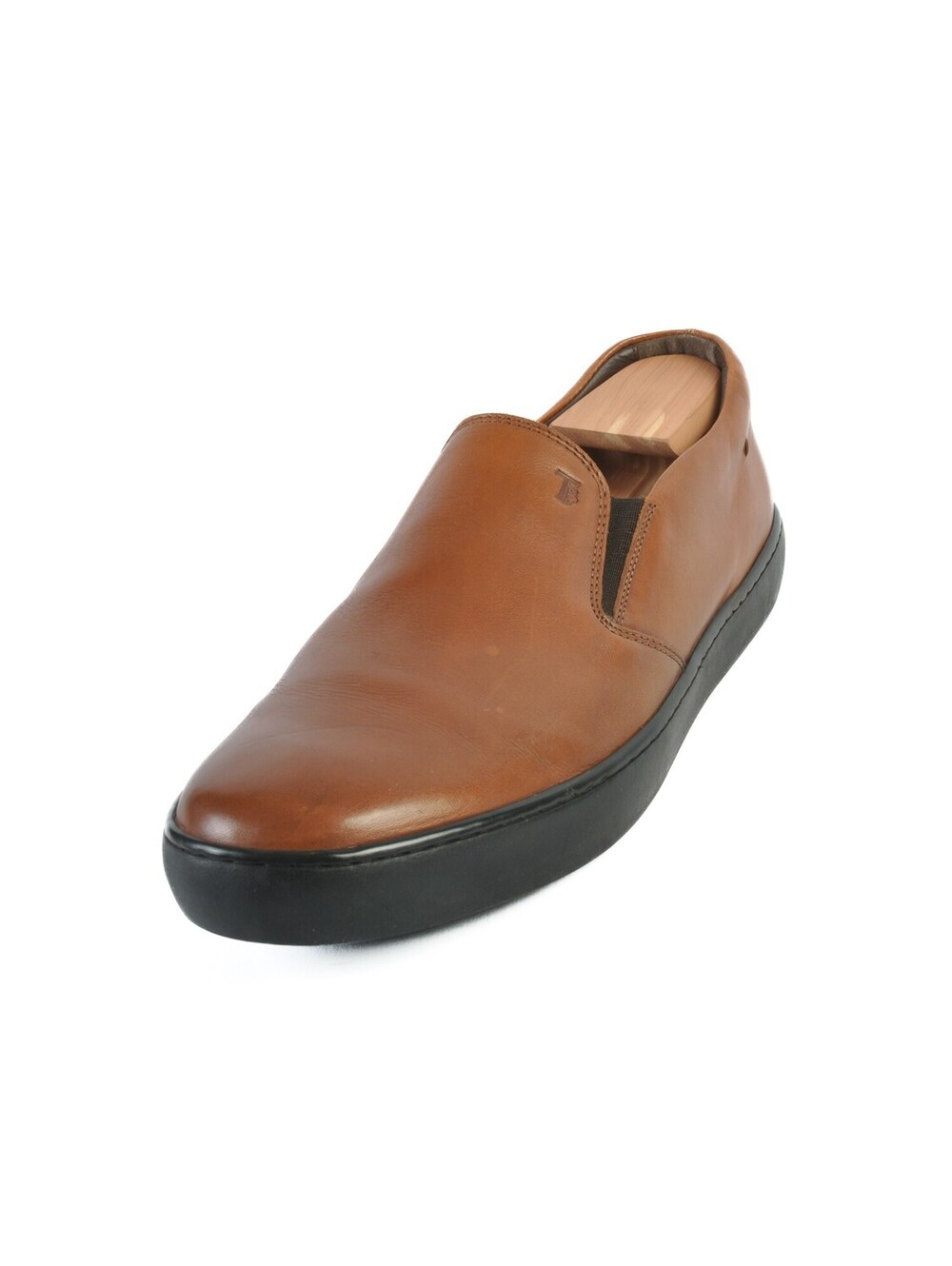 Tod’s Brown Leather Slip-Ons 10 36947